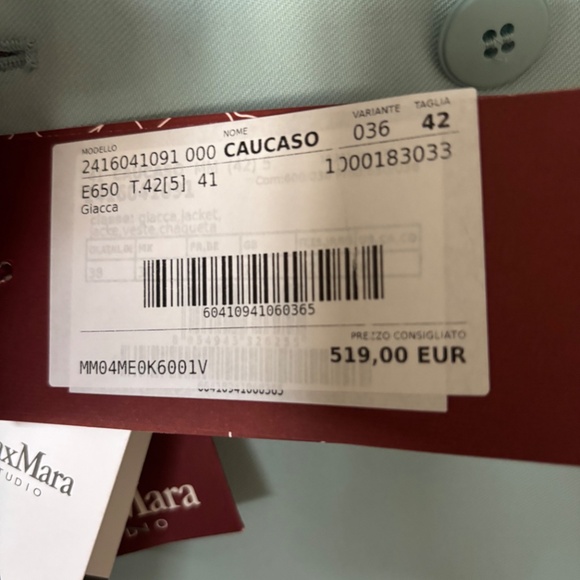 Max Mara Studio Wool Blazer - Picture 5 of 5